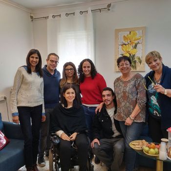 ביקור חה''כ קארין אלהרר במחנה כישורי חיים לחניכי אור שלום