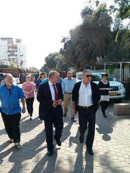 השר מאיר כהן ושמואל אבואב השר מאיר כהן ושמואל אבואב